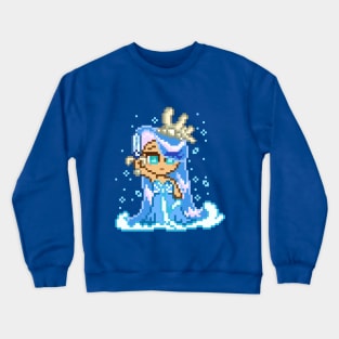 Sea Fairy Cookie Pixel Crewneck Sweatshirt